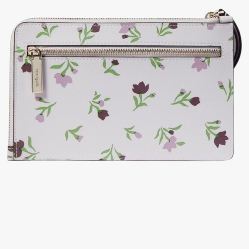 Kate Spade Staci Medium Wristlet Wallet  (Soft Astor) - NWT